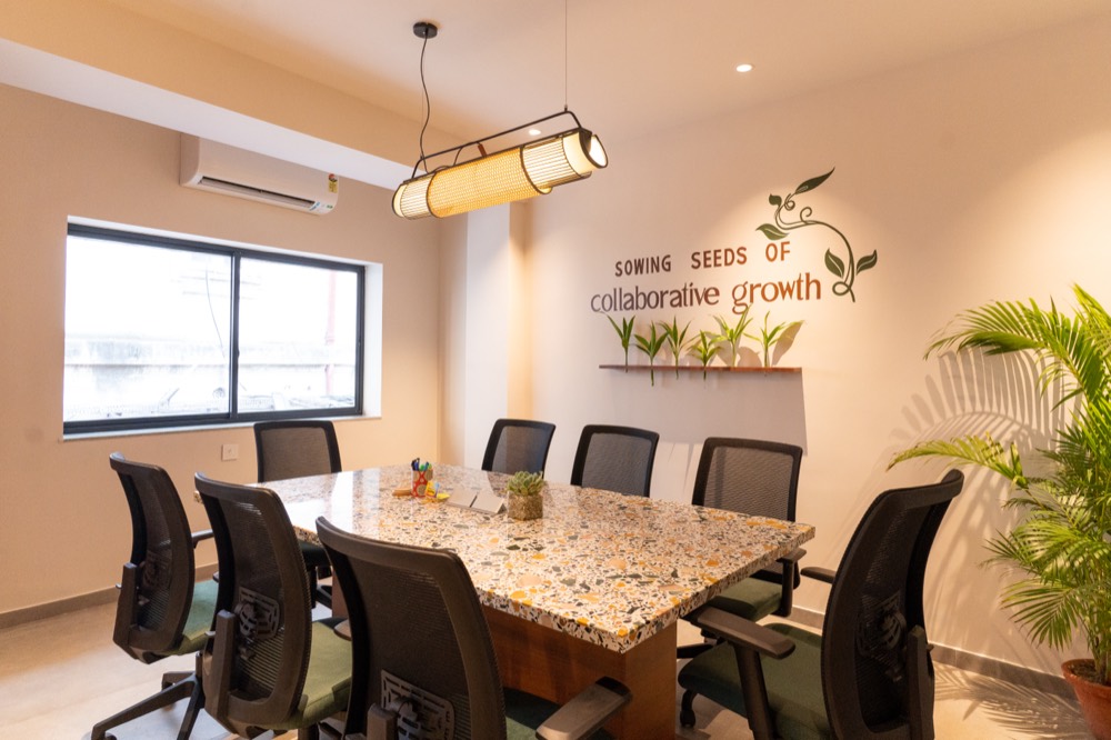 The meeting room
